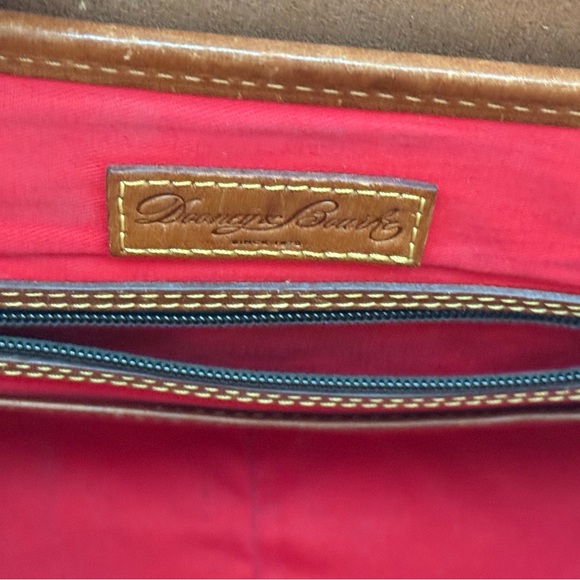 Dooney & Bourke Black and Brown Leather Satchel Wilson - Picture 4 of 9